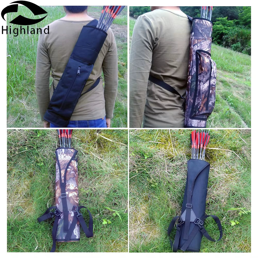 Hot 54Cm Archery Circle Fleece Arrow Pot Bag Shoulder Can Hang Large Capacity Arrow Bag Bow Quiver Arrow Pot Arrow Bag